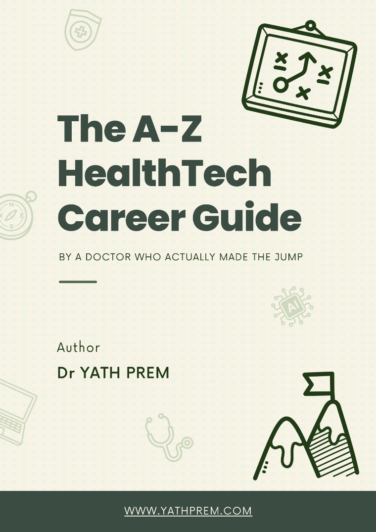 The A–Z HealthTech Career Guide cover